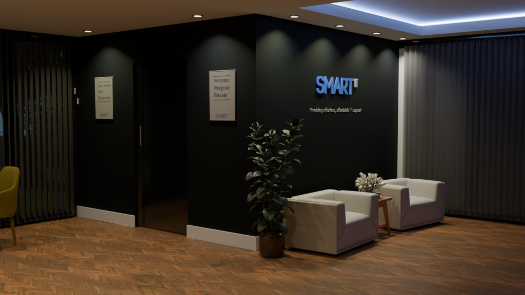 3D background for Teams – night