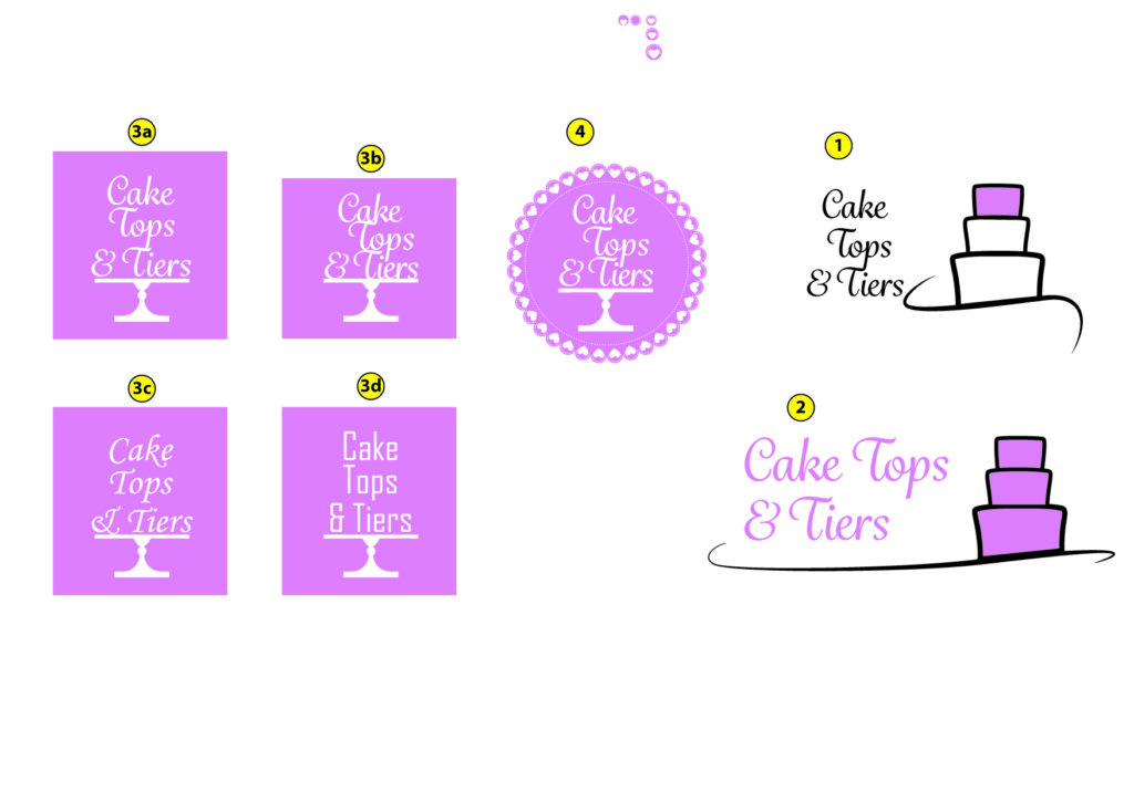 Graphic design – cake company logo