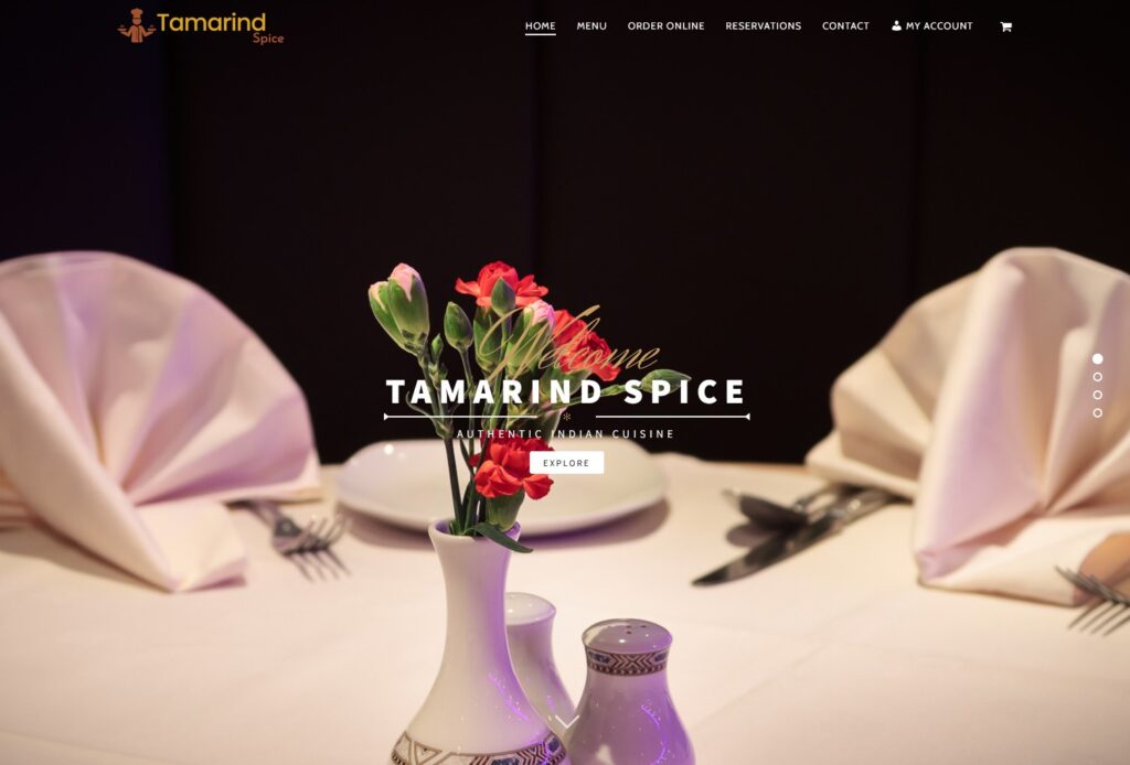 E-Commerce Website Design – Restaurant